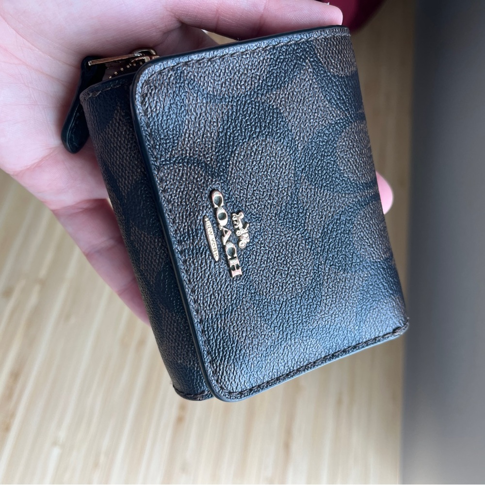Coach leather wallet